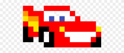 Lightening Mcqueen - Pixel Art Disney Cars Clipart (#3301682 ...