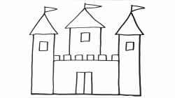 Castle clipart easy, Castle easy Transparent FREE for ...