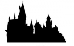 Harry Potter Hogwarts Castle Silhouette