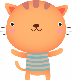 Cute baby cat clip art library stock - RR collections