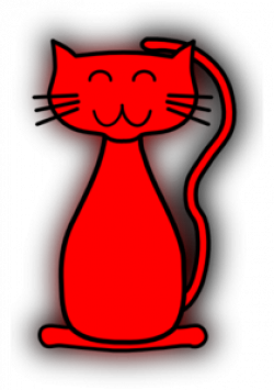 Baby Red Cat Clipart