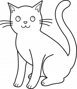 Free Cartoon Black And White Cat, Download Free Clip Art, Free Clip ...