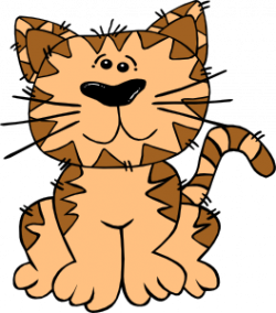 Cartoon Cat 2 Clip Art at Clker.com - vector clip art online ...
