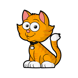 Cartoon Cat Vector Clip Art - FREE Download
