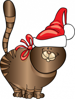 Christmas Cat Clipart