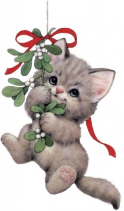 Printable - Cat - Ruth Morehead | kitten | Christmas kitten ...