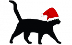 Christmas Cat Clip Art at Clker.com - vector clip art online ...