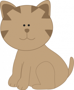 Brown Cat Clipart