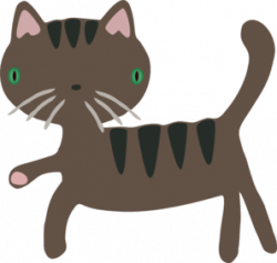Cute Cat Clip Art at Clker.com - vector clip art online, royalty ...
