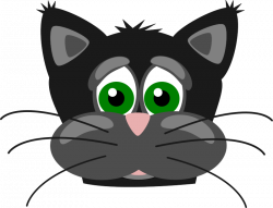 Cat Sad Face Clipart
