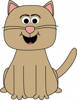 Cute Fat Cartoon Cat | Cartoon Cat - brown cartoon cat with big ...