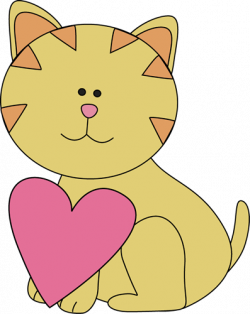 Kitty Cat Valentine Clip Art - Kitty Cat Valentine Image