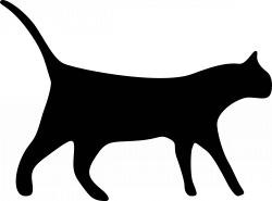 Cat icon clip black and white library - RR collections