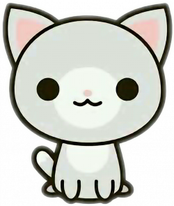 cat kawaii cute tumblr wtf? amopicsart❤...