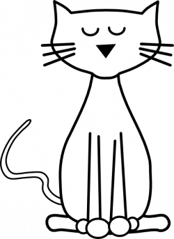 Free Cat Outline Cliparts, Download Free Clip Art, Free Clip Art on ...