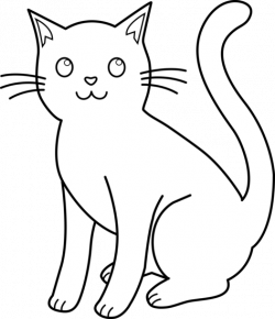 Free Cat Outlines, Download Free Clip Art, Free Clip Art on Clipart ...