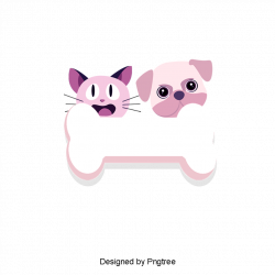 Cartoon Dog Cat Material Red Dogs, Dog, Clipart, Cat PNG and PSD ...