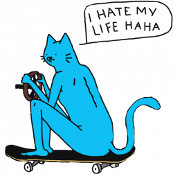 cat ripndip ripndipcat ihatemylifehaha...