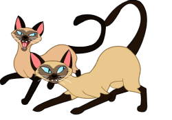Siamese Cats from Lady and the Tramp. We are siamese if you please ...