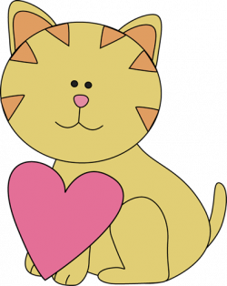 Kitty Cat Valentine Clip Art - Kitty Cat Valentine Image | Clipped ...
