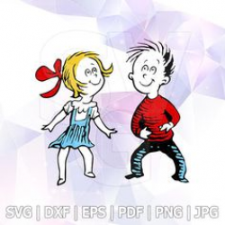 21 Best The Cat in the Hat Dr Seuss SVG images | Party ...