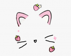 cat #ears #catears #strawberry #pink #aesthetic #cute - Cat ...