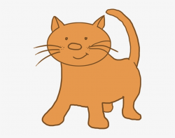 Cartoon Cat Light Brown - Cartoon Cats Transparent ...