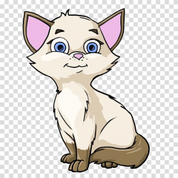 Siamese cat colored drawing , Cat Kitten Cartoon Drawing ...