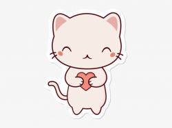 Kawaii Cute Kitten Cat - Cat - Free Transparent PNG Download ...
