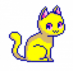 Kawaii transparent cat GIF on GIFER - by Anayakus