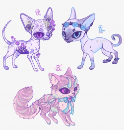 Pastel Auction Closed By - Pastel Goth Cat Art - Free ...