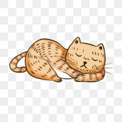 Sleeping Cat Png, Vector, PSD, and Clipart With Transparent ...