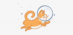 Space Cat Clipart - Félicette PNG Image | Transparent PNG ...