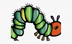 Caterpillar Clipart Furry - Very Hungry Caterpillar ...