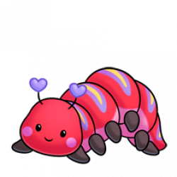 caterpillar | Cute drawings, Kawaii drawings, Cute art