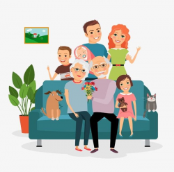 Happy Family PNG, Clipart, A Harmony, Boys, Cartoon ...