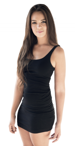 Attractive Young Woman Standing PNG Image - PngPix