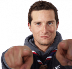 Bear Grylls I Want You transparent PNG - StickPNG