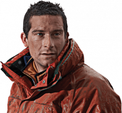 Bear Grylls Red Coat transparent PNG - StickPNG