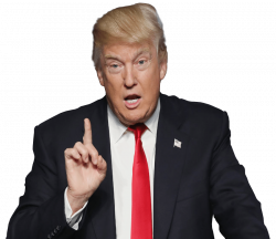 Donald Trump Pointing transparent PNG - StickPNG