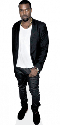 Kanye West Cardboard Cutout Celebrity - FREE UK Shipping!