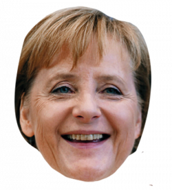 Angela Merkel (Smiling) Celebrity Big Head | Celebrity Cutouts