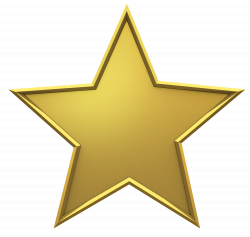 Hollywood Gold Star transparent PNG - StickPNG