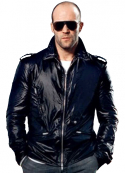 Fast And Furious 7 Jason Statham Black Leather Jacket | Celebrity ...