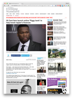 HELP 50 CENT — MaMa