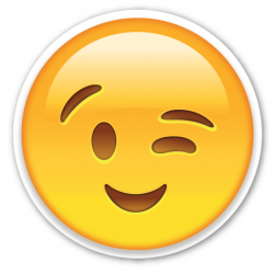 Winking Face | love you | Emoji, Emoji stickers, Emoticon