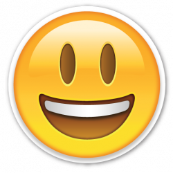 Smiling Face with Open Mouth | Emoji Stickers | Pinterest | Emoticon ...