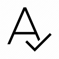 Check, error, grammar, spell, spellcheck, spelling, typo icon