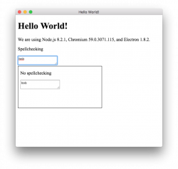 Spellchecking broken in iFrames in 1.8.* · Issue #11147 · electron ...