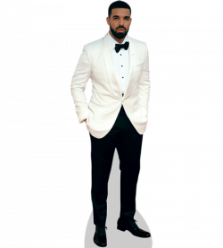 Drake (Bow Tie) Cardboard Cutout | Celebrity Cardboard Cutouts